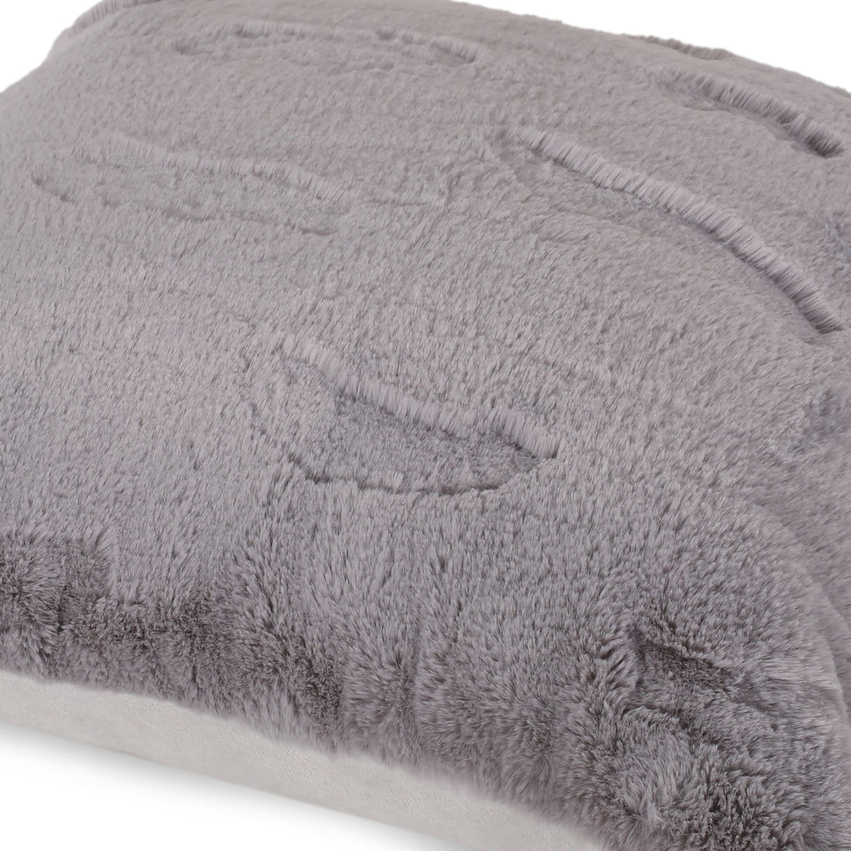 Forsyth Modern Faux Fur Throw Pillow Cover by Christopher Knight Home