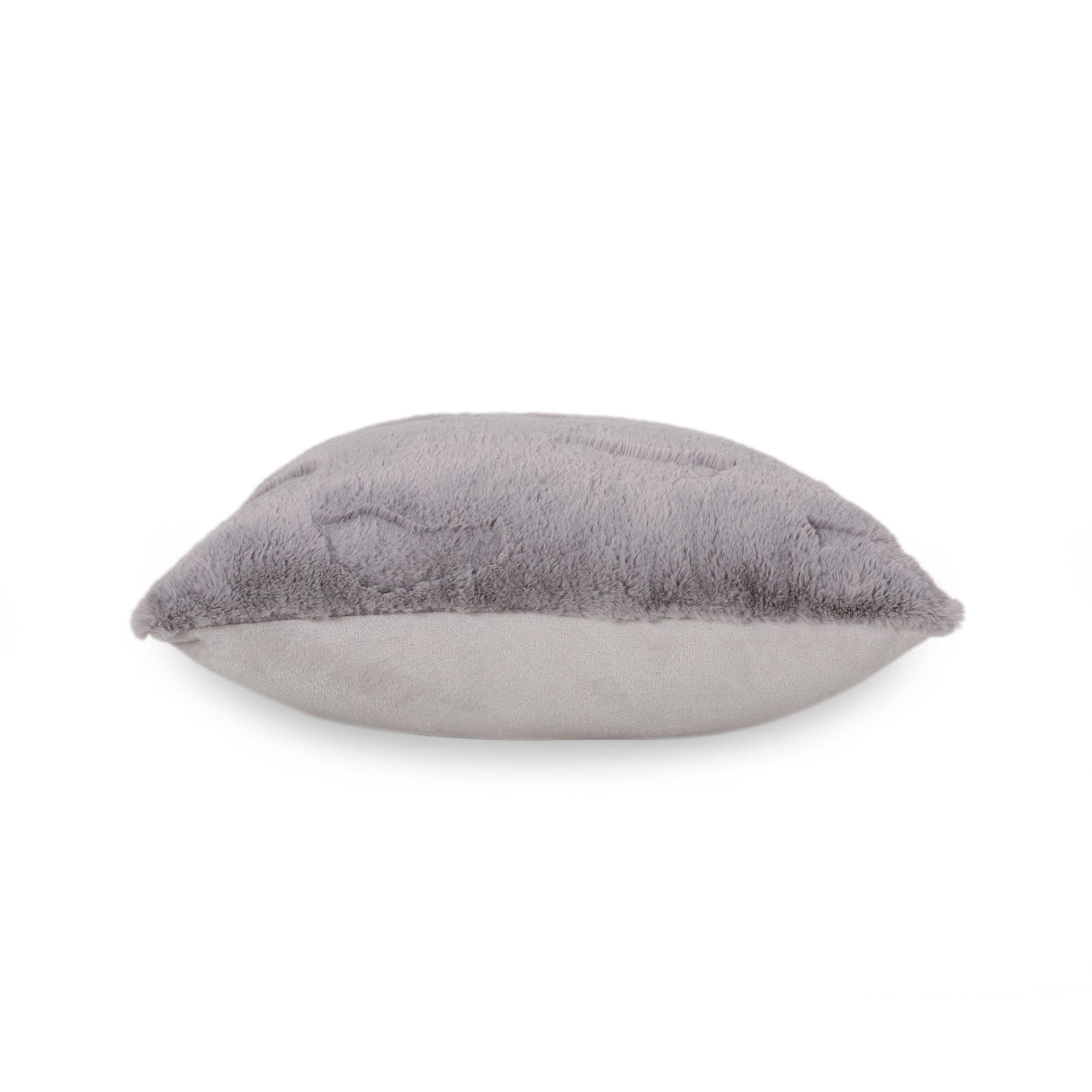 Forsyth Modern Faux Fur Throw Pillow Cover by Christopher Knight Home