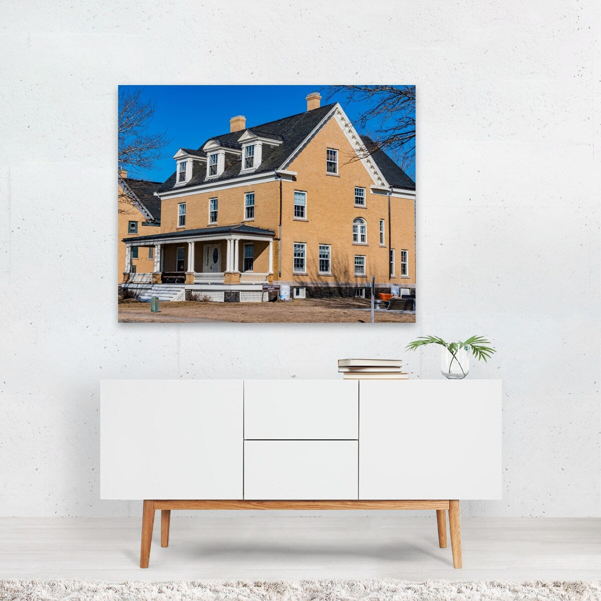 Fort Hancock New Jersey Photography Building House Art Print/Poster