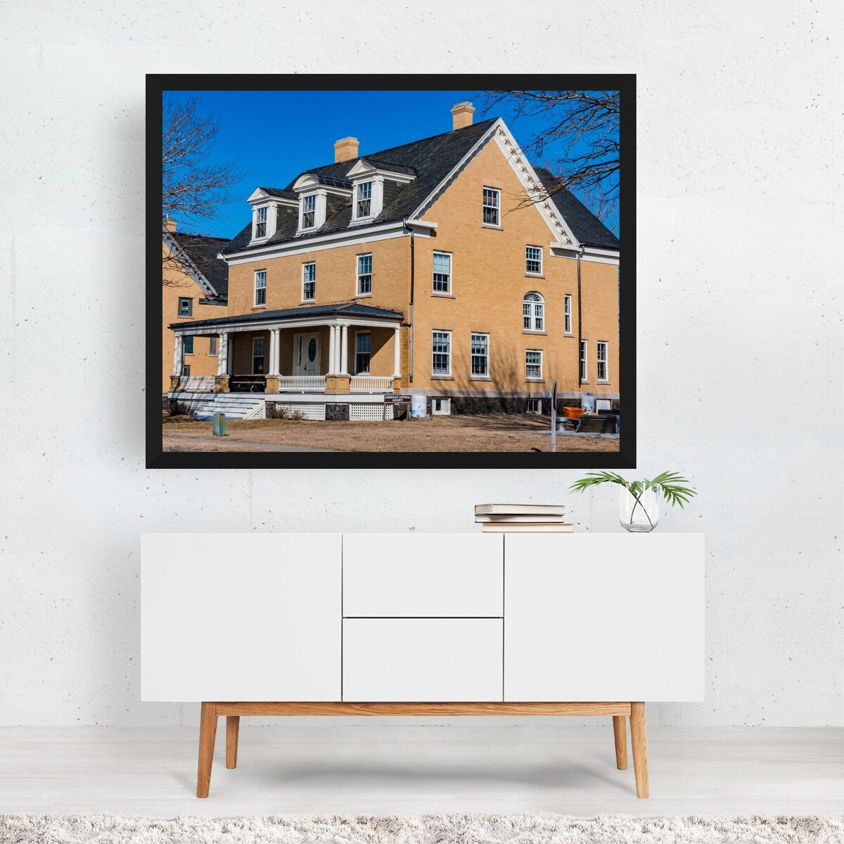 Fort Hancock New Jersey Photography Building House Art Print/Poster