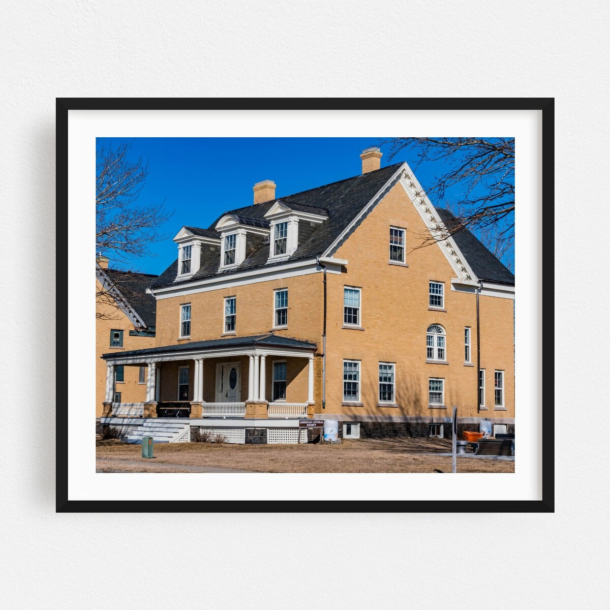 Fort Hancock New Jersey Photography Building House Art Print/Poster