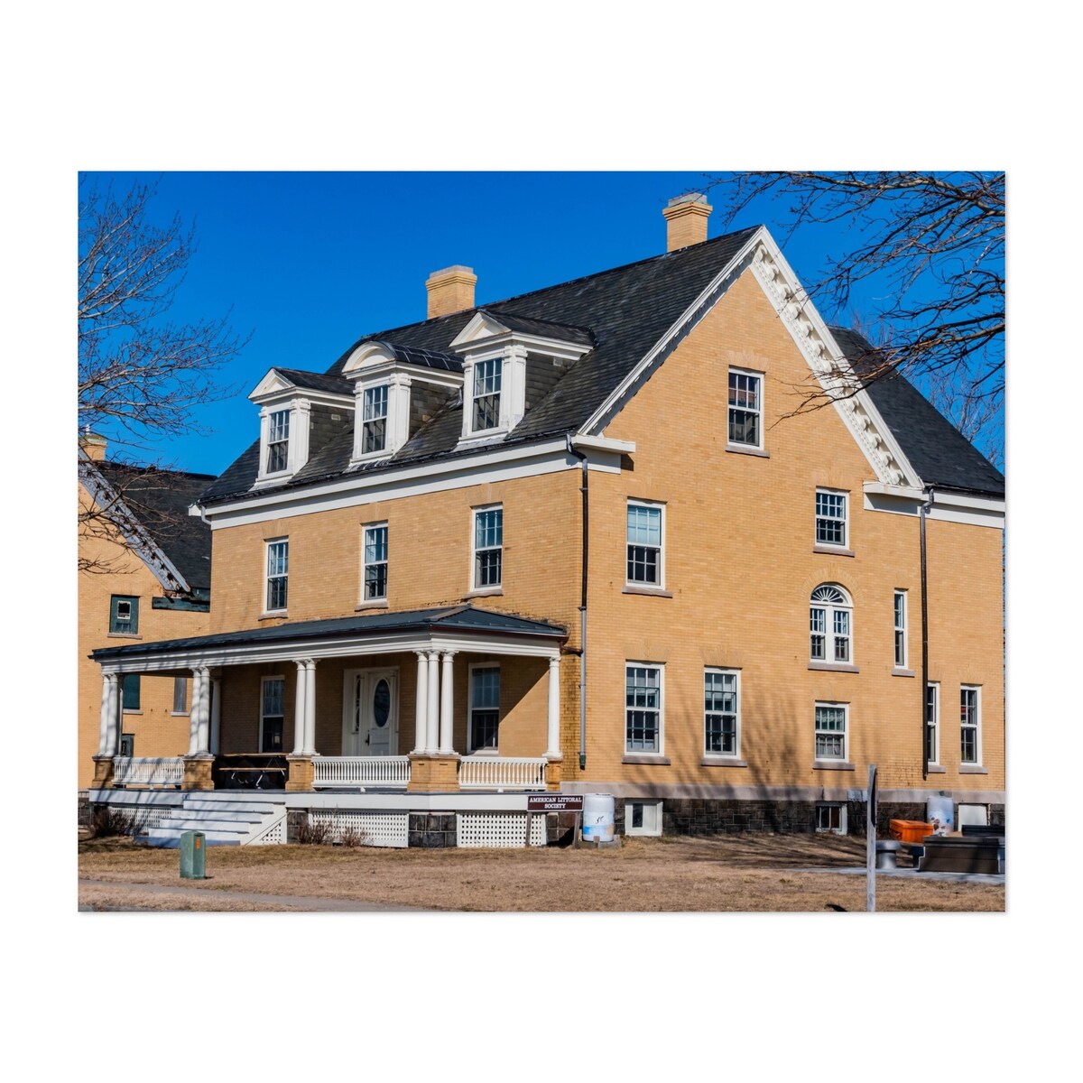 Fort Hancock New Jersey Photography Building House Art Print/Poster
