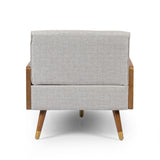 Fortas Mid-century Modern Chaise Lounge by Christopher Knight Home - 32.00" W x 63.75" L x 33.50" H
