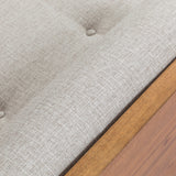 Fortas Mid-century Modern Chaise Lounge by Christopher Knight Home - 32.00" W x 63.75" L x 33.50" H