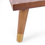Fortas Mid-century Modern Chaise Lounge by Christopher Knight Home - 32.00" W x 63.75" L x 33.50" H