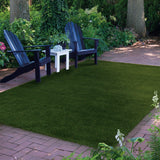 Foss Floors 6x8 Rugged Green Turf Area Rug - 6' x 8'