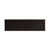 Antique Black 4-door Cabinet Console
