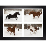 Four Horses in Winter-MONNAG103344 Print 20"x27" by Monte Nagler