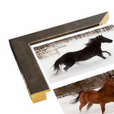 Four Horses in Winter-MONNAG103344 Print 20"x27" by Monte Nagler