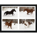 Four Horses in Winter-MONNAG103344 Print 20"x27" by Monte Nagler