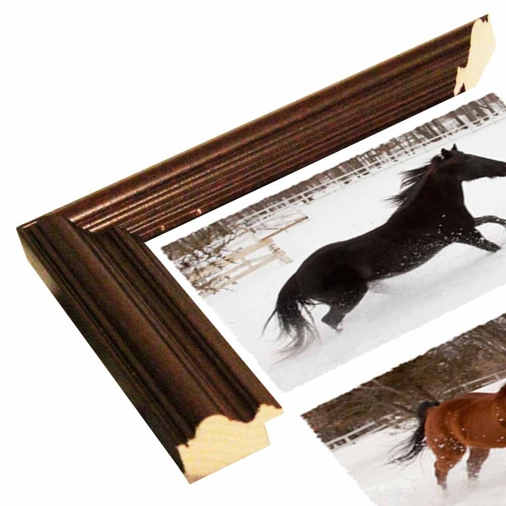 Four Horses in Winter-MONNAG103344 Print 20"x27" by Monte Nagler