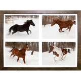 Four Horses in Winter-MONNAG103344 Print 20"x27" by Monte Nagler
