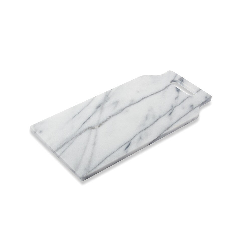 Fox Run White Marble Paddle Board, 18" x 9"