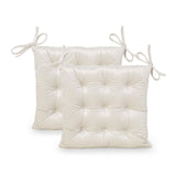 Foxhall Tufted Velvet Dining Chair Cushions (Set of 2) by Christopher Knight Home