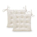 Foxhall Tufted Velvet Dining Chair Cushions (Set of 2) by Christopher Knight Home
