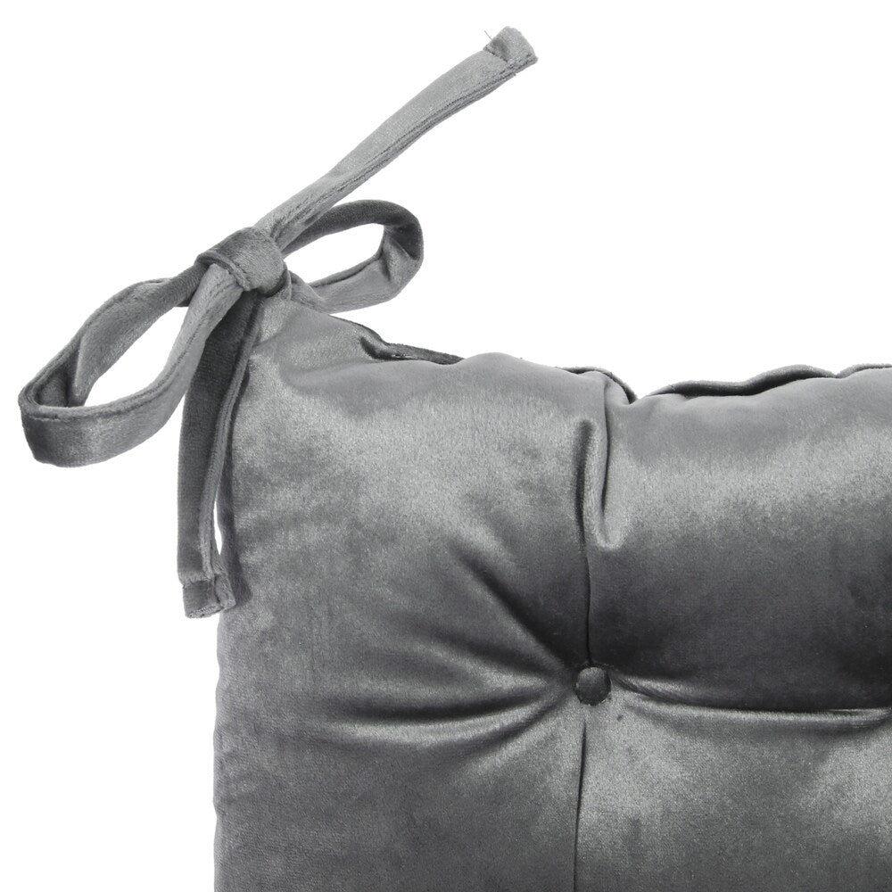 Foxhall Tufted Velvet Dining Chair Cushions (Set of 2) by Christopher Knight Home
