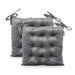 Foxhall Tufted Velvet Dining Chair Cushions (Set of 2) by Christopher Knight Home