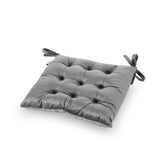 Foxhall Tufted Velvet Dining Chair Cushions (Set of 4) by Christopher Knight Home