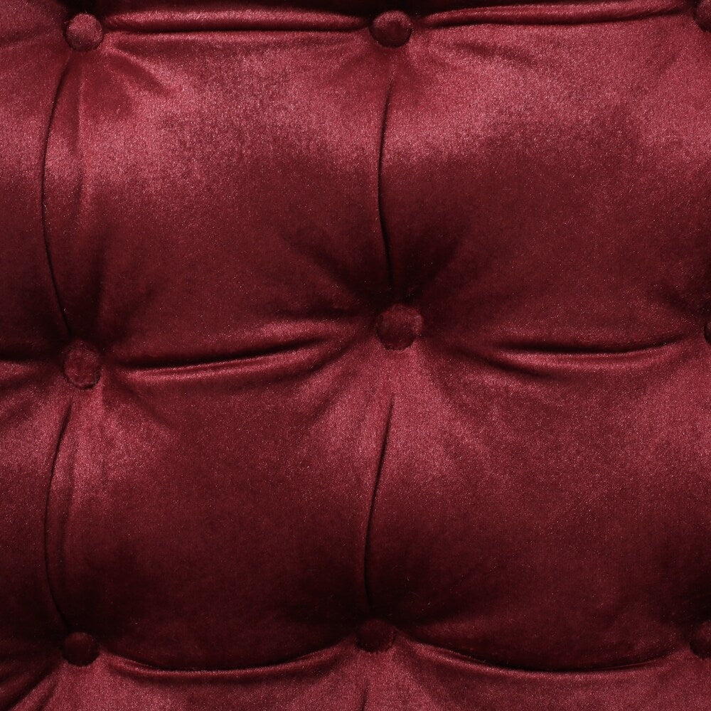 Foxhall Tufted Velvet Dining Chair Cushions (Set of 4) by Christopher Knight Home