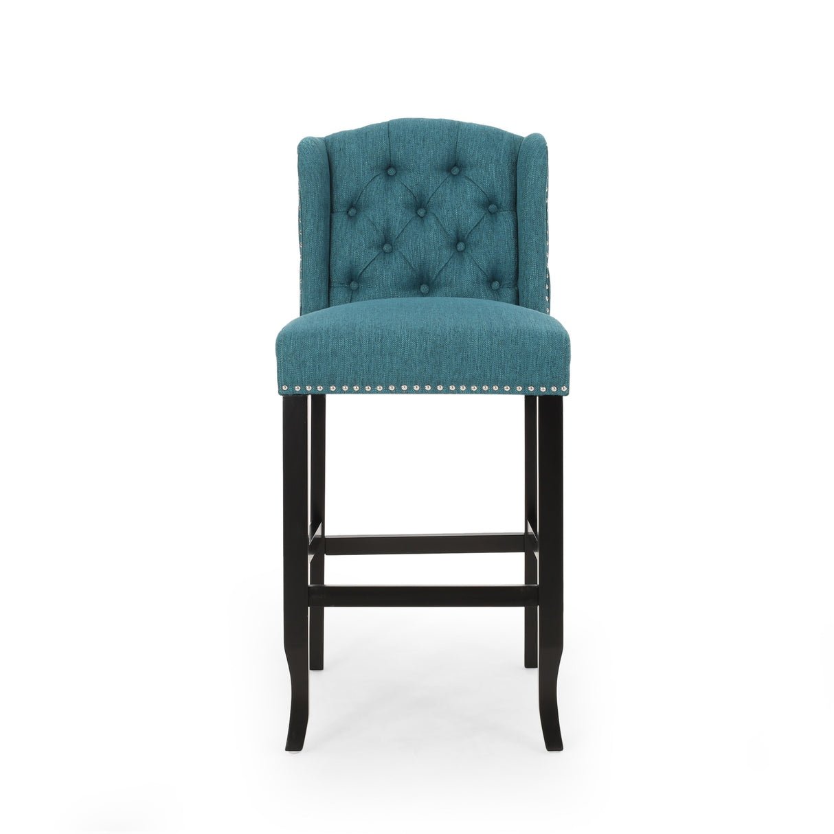 Foxwood Wingback Retro Bar Stools (Set of 2) by Christopher Knight Home