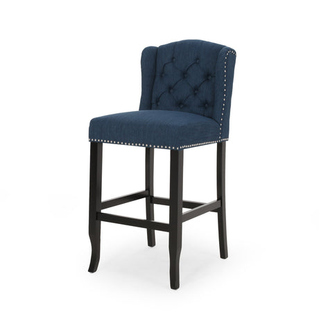 Foxwood Wingback Retro Bar Stools (Set of 2) by Christopher Knight Home
