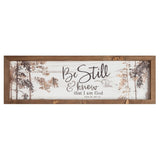 Be Still & Know That I Am God Framed Art - N/A