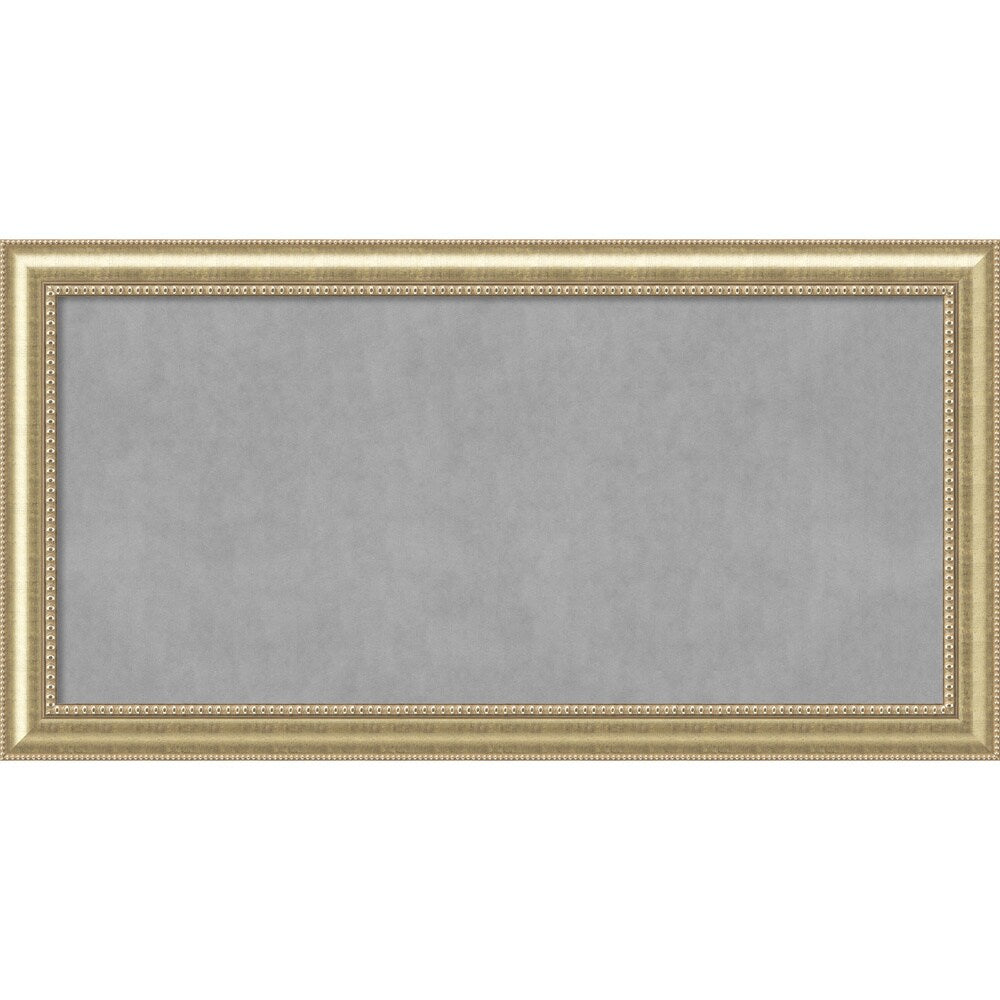 Framed Magnetic Board Choose Your Custom Size, Astoria Champagne Wood