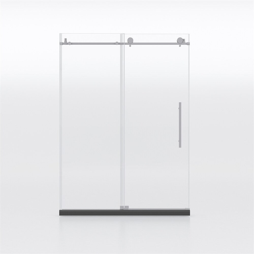 Frameless Shower Doors with Clear Tempered Glass