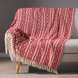 Francell Boho Handcrafted Cotton Throw Blanket by Christopher Knight Home