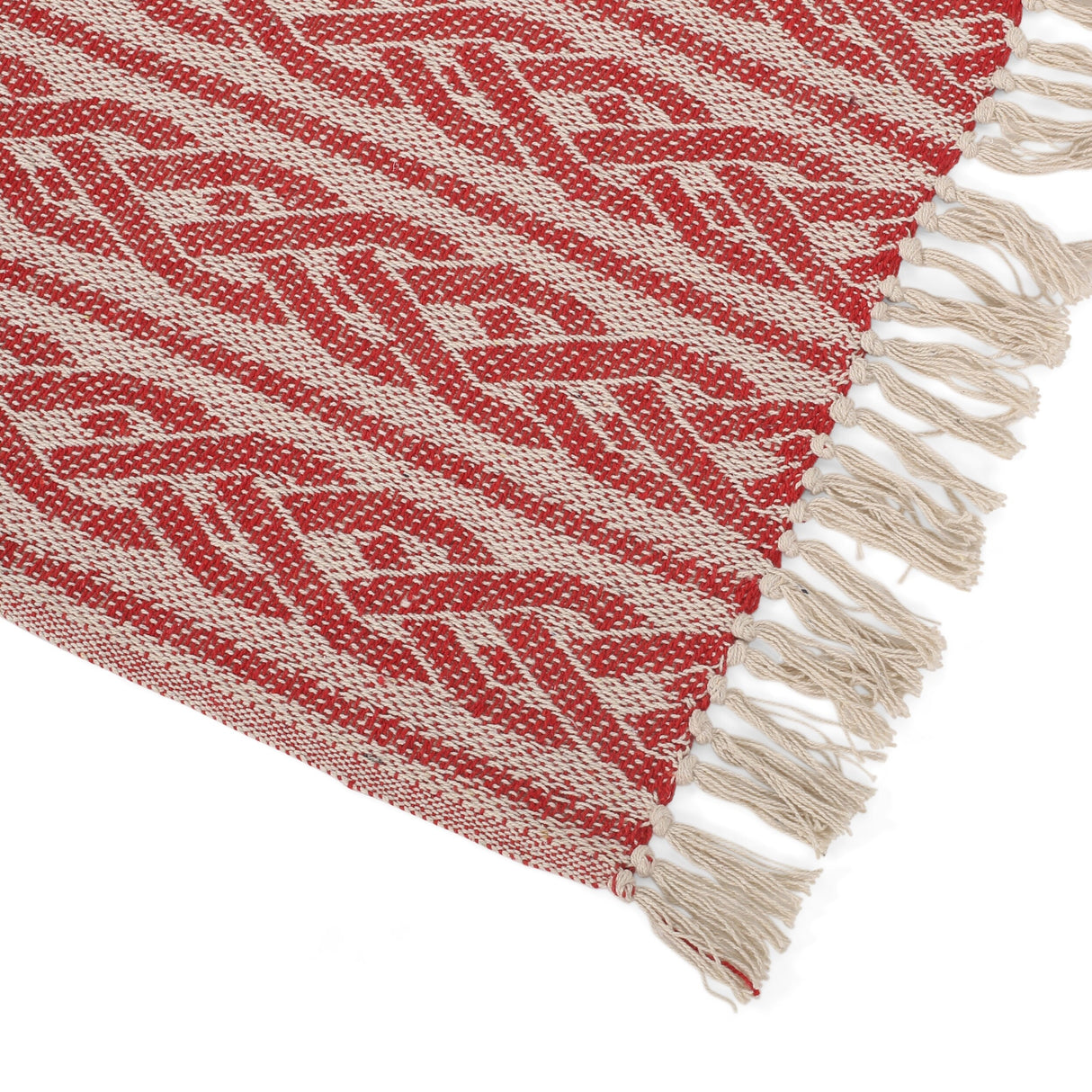 Francell Boho Handcrafted Cotton Throw Blanket by Christopher Knight Home