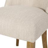 Frances Fabric Dining Chair (Set of 4) by Christopher Knight Home