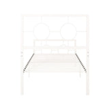Francoise Modern Iron Twin Bed by Christopher Knight Home