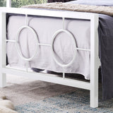 Francoise Modern Iron Twin Bed by Christopher Knight Home