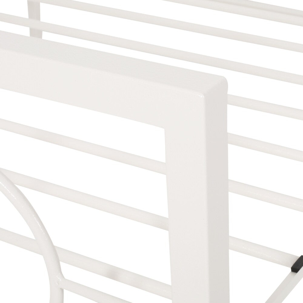 Francoise Modern Iron Twin Bed by Christopher Knight Home