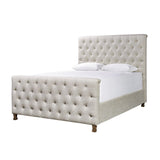 Franklin Belgian Linen King Street Bed