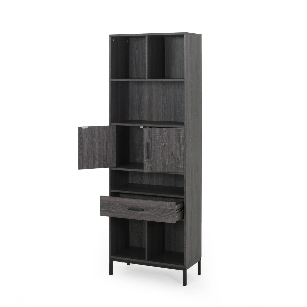 Fraser Contemporary Faux Wood Cube Unit Bookcase by Christopher Knight Home