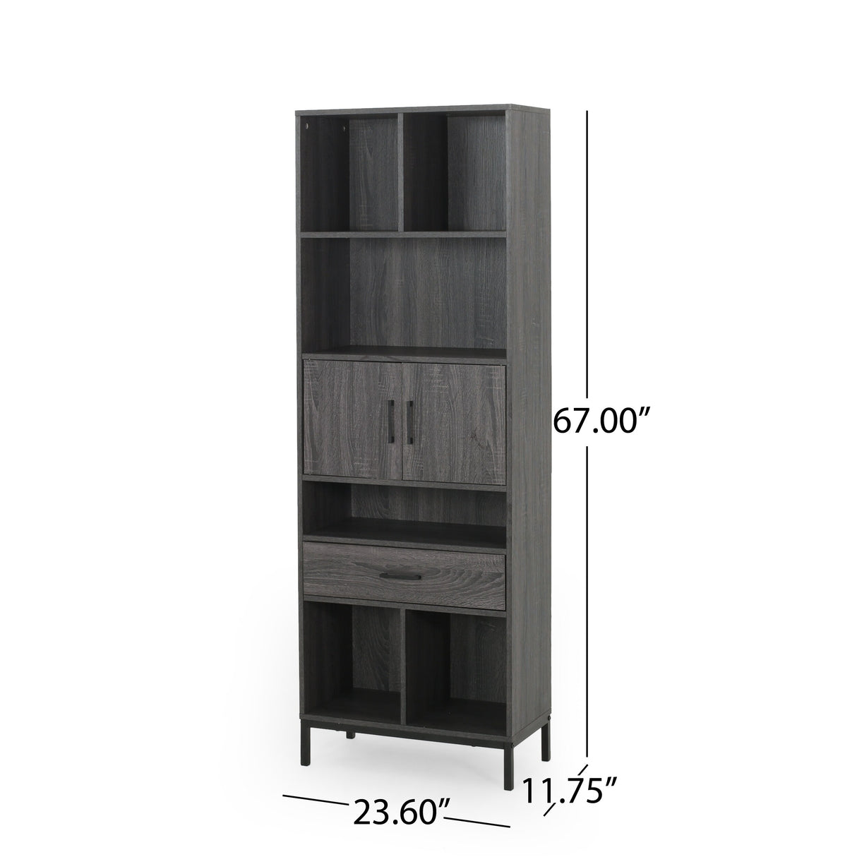 Fraser Contemporary Faux Wood Cube Unit Bookcase by Christopher Knight Home