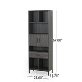 Fraser Contemporary Faux Wood Cube Unit Bookcase by Christopher Knight Home