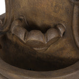 Fraser Outdoor Tier Single Spout Fountain Outdoor 2 by Christopher Knight Home