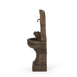 Fraser Outdoor Tier Single Spout Fountain Outdoor 2 by Christopher Knight Home
