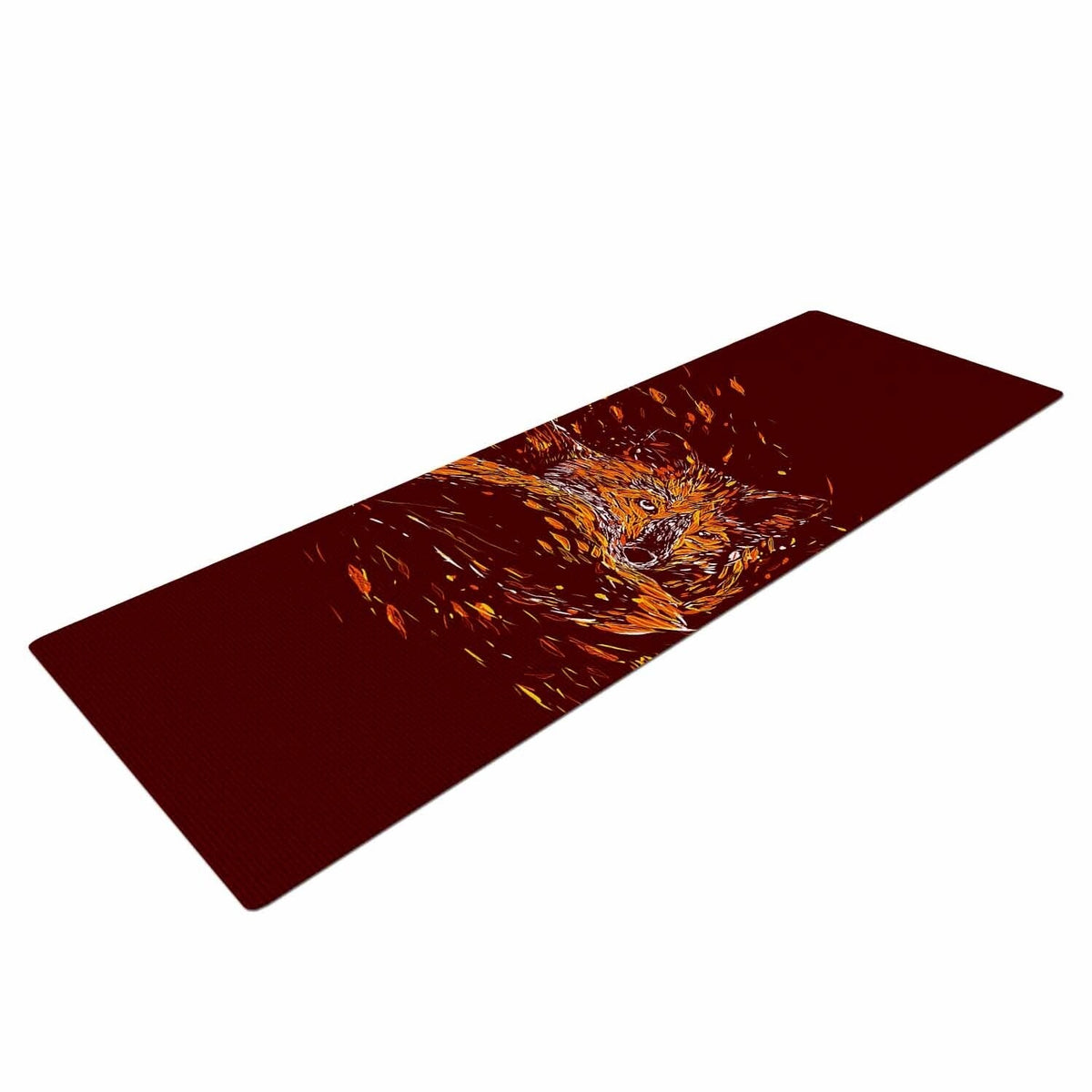 Frederic Levy-Hadida "Cameo Fox" Yoga Mat - Red