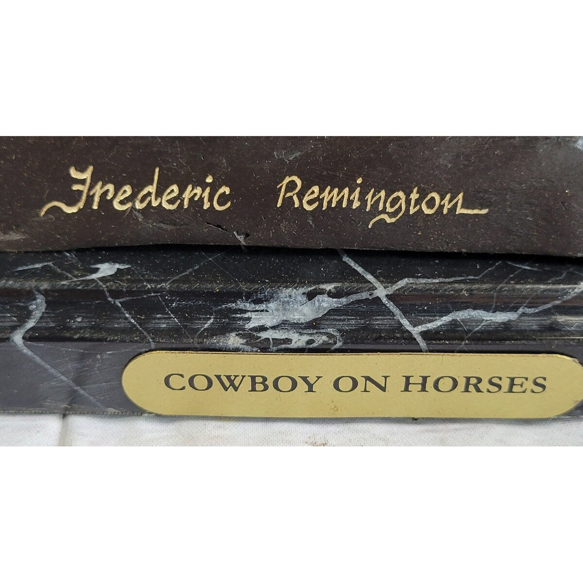 Frederic Remington Bronze Cowboy Will Rogers Statue Frederic Remington Bronze Cowboy Will Rogers Statue