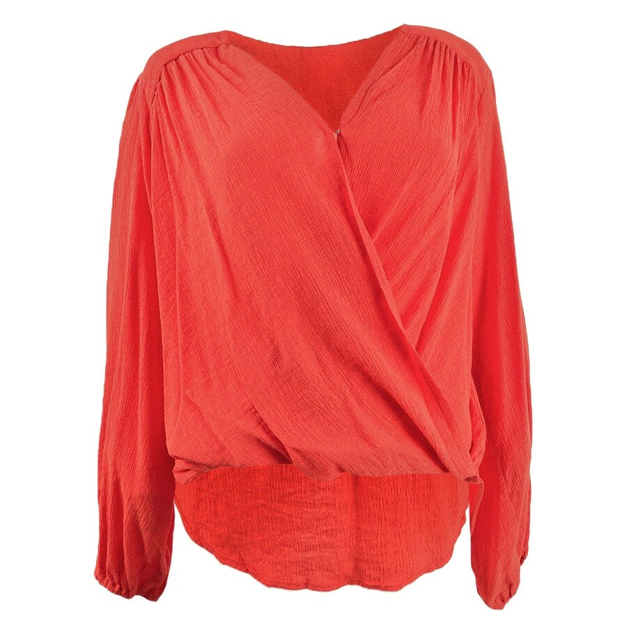 Free People Women's Wrap Blouse