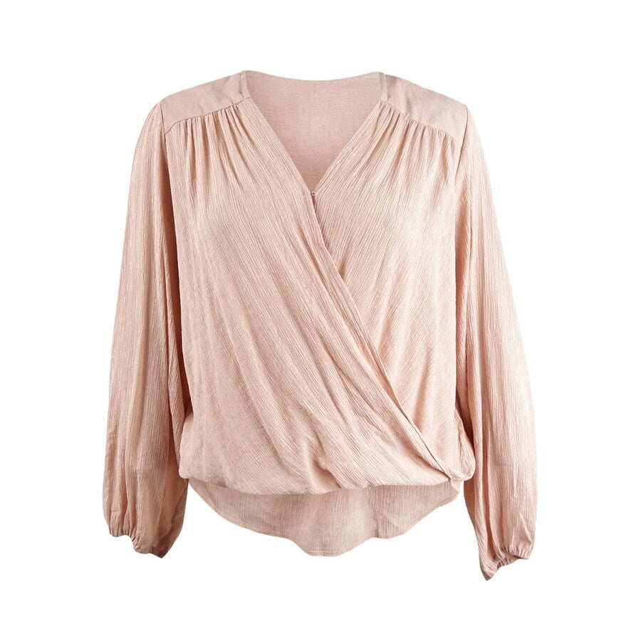 Free People Women's Wrap Blouse