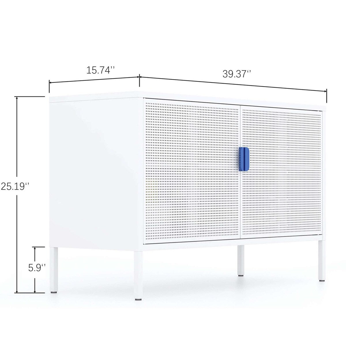 Free Standing Metal Storage Locker Cabinet