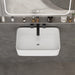Free Standing Single Bathroom Vanity with Top Lacquer Black/Gold