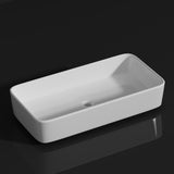 Free Standing Single Bathroom Vanity with Top Lacquer Black/Gold