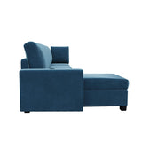 Freely Combinable L-Shape Sectional Sofa Couch with Chaise Lounge, 3 Colors