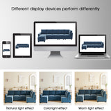 Freely Combinable L-Shape Sectional Sofa Couch with Chaise Lounge, 3 Colors
