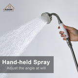 Freestanding 2-Handles Bathtub Faucet with Hand Shower